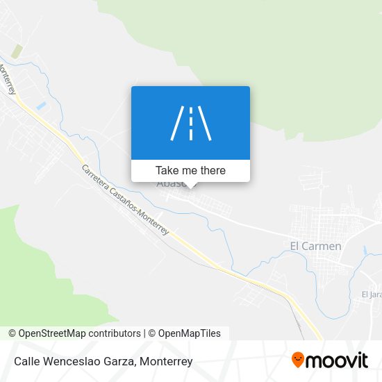 Calle Wenceslao Garza map