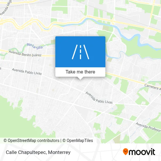 Calle Chapultepec map