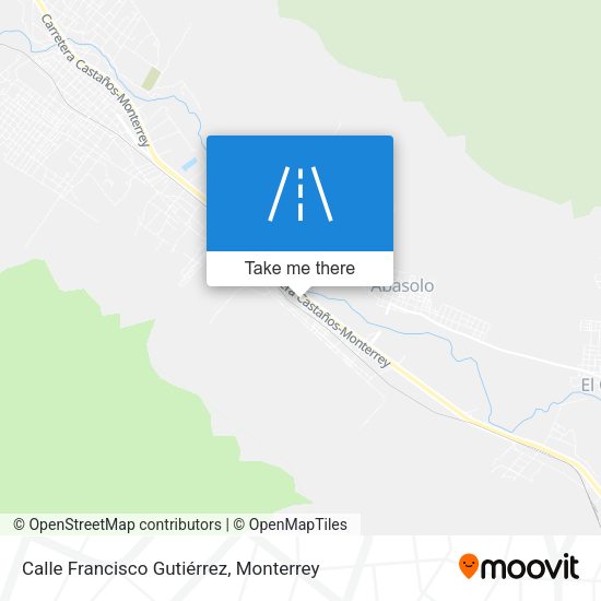 Mapa de Calle Francisco Gutiérrez
