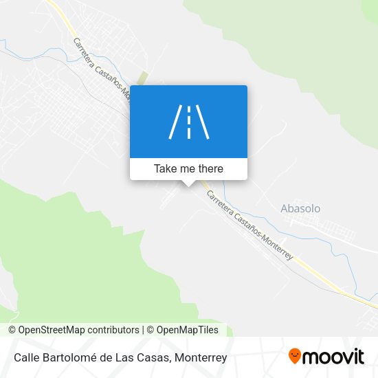 Calle Bartolomé de Las Casas map