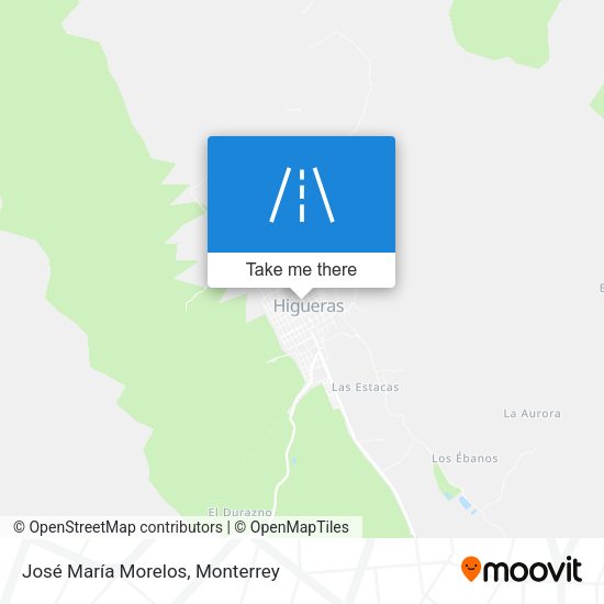 José María Morelos map