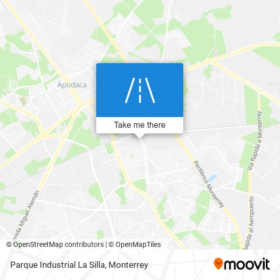 Parque Industrial La Silla map