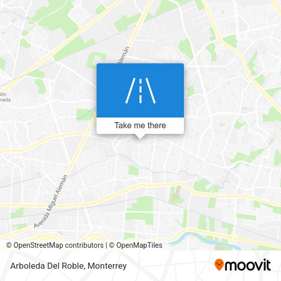 Mapa de Arboleda Del Roble