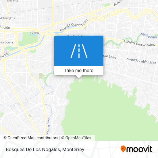 Bosques De Los Nogales map