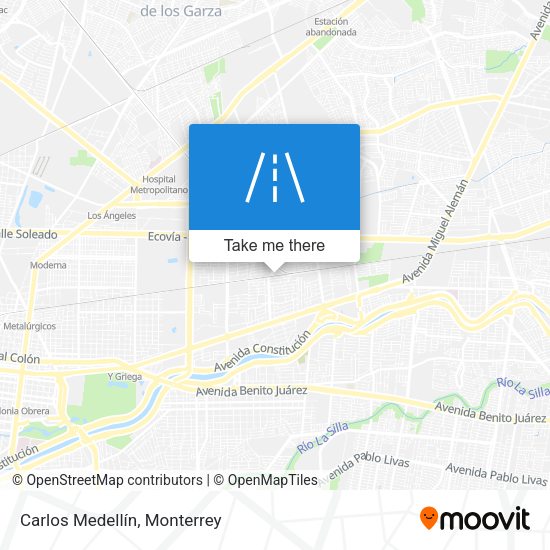 Mapa de Carlos Medellín