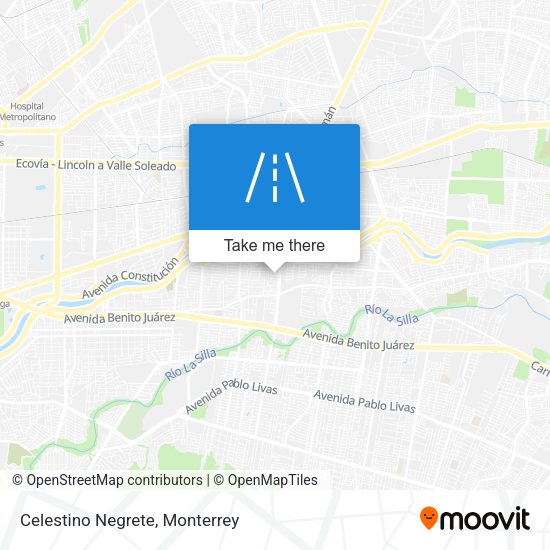 Mapa de Celestino Negrete