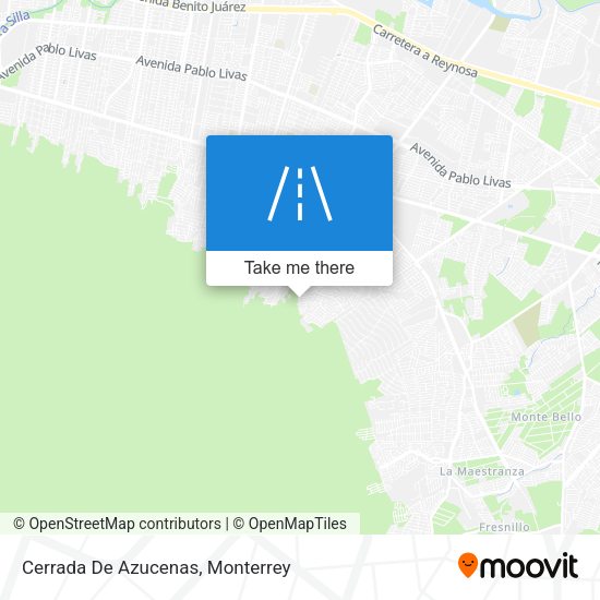 Mapa de Cerrada De Azucenas