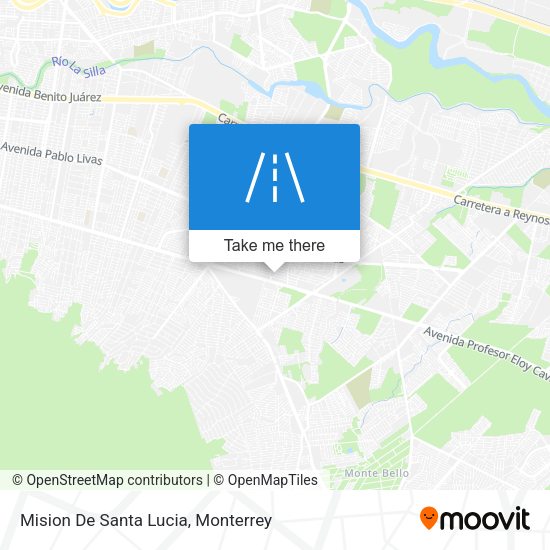 Mision De Santa Lucia map