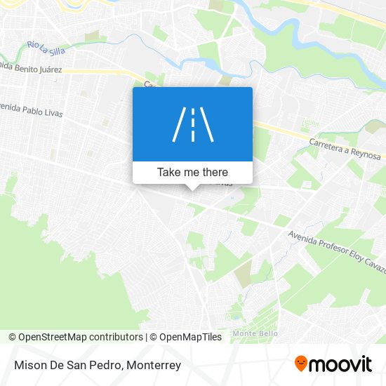 Mison De San Pedro map