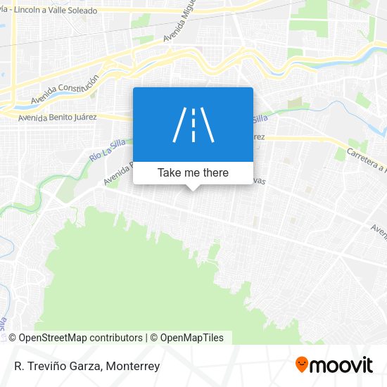 R. Treviño Garza map