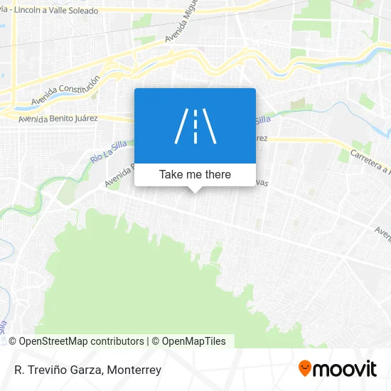 R. Treviño Garza map