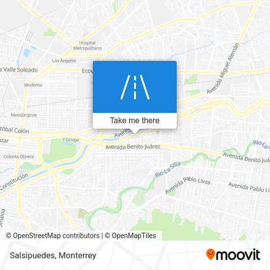 Mapa de Salsipuedes
