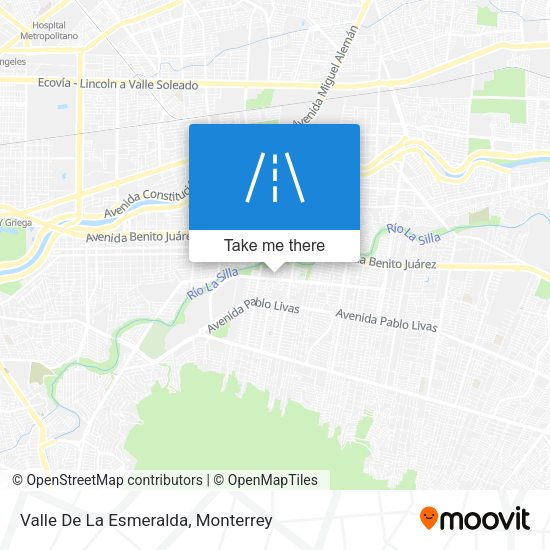 Mapa de Valle De La Esmeralda