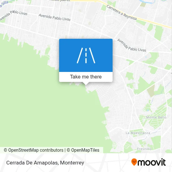 Cerrada De Amapolas map