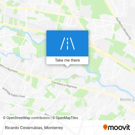 Ricardo Covarrubias map