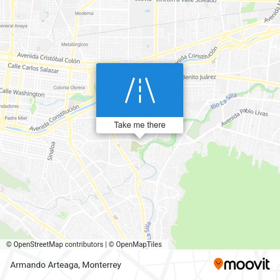 Mapa de Armando Arteaga