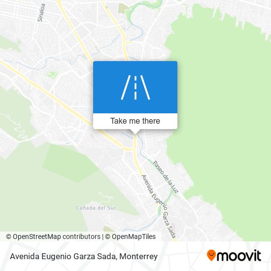 Avenida Eugenio Garza Sada map