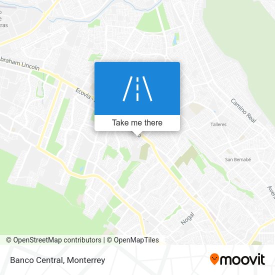 Mapa de Banco Central