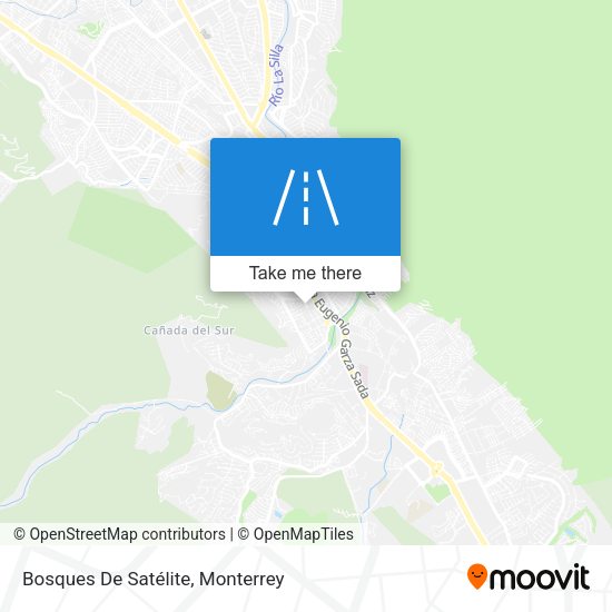 Bosques De Satélite map