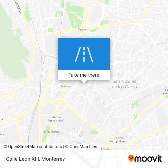 Mapa de Calle León XIII