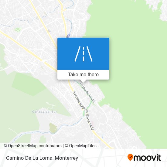 Mapa de Camino De La Loma