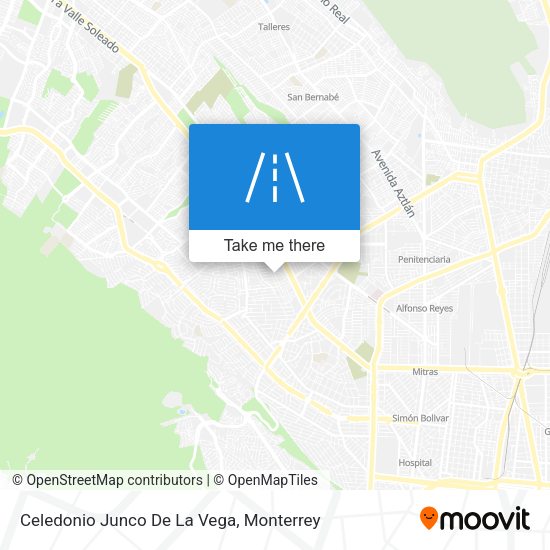 Mapa de Celedonio Junco De La Vega