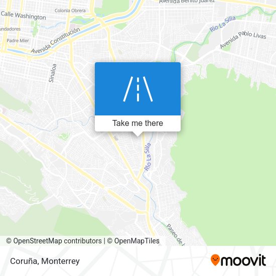 Mapa de Coruña