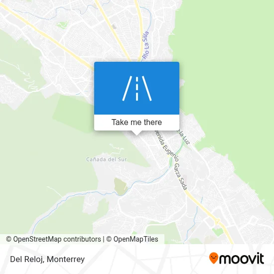 Del Reloj map