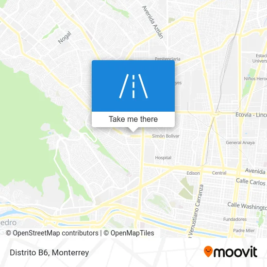 Distrito B6 map