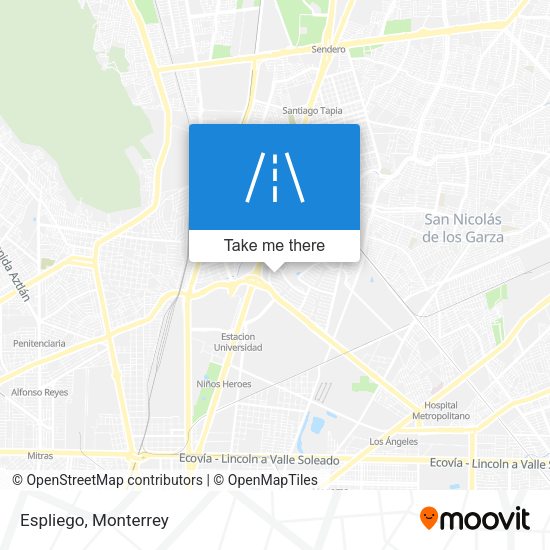 Mapa de Espliego