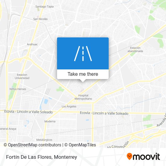 Fortín De Las Flores map