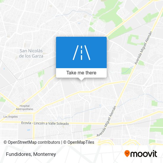 Mapa de Fundidores