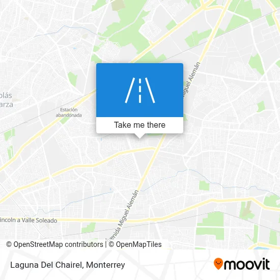 Laguna Del Chairel map