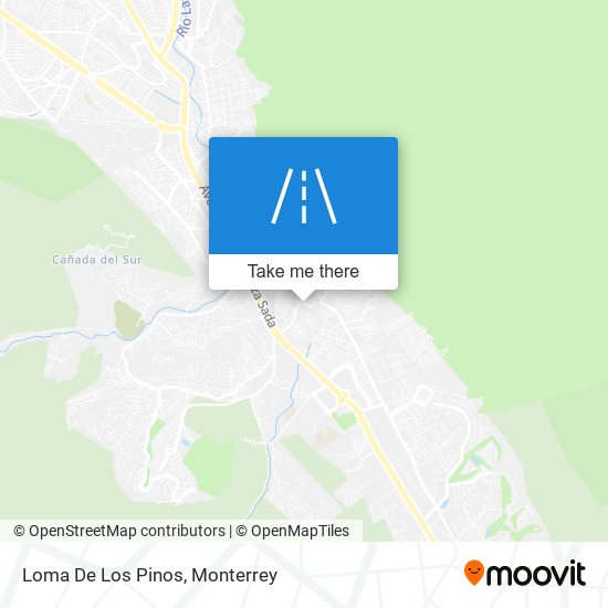 Loma De Los Pinos map