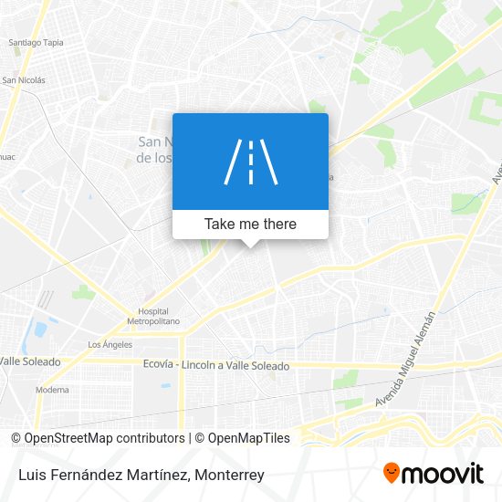 Mapa de Luis Fernández Martínez