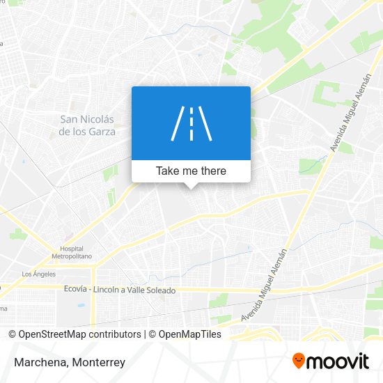 Mapa de Marchena