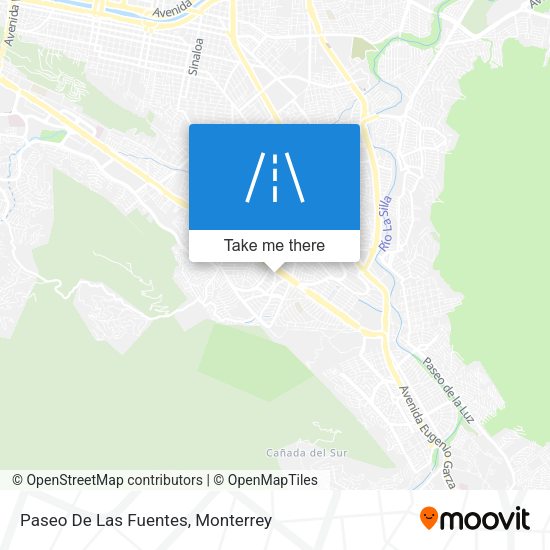 Mapa de Paseo De Las Fuentes