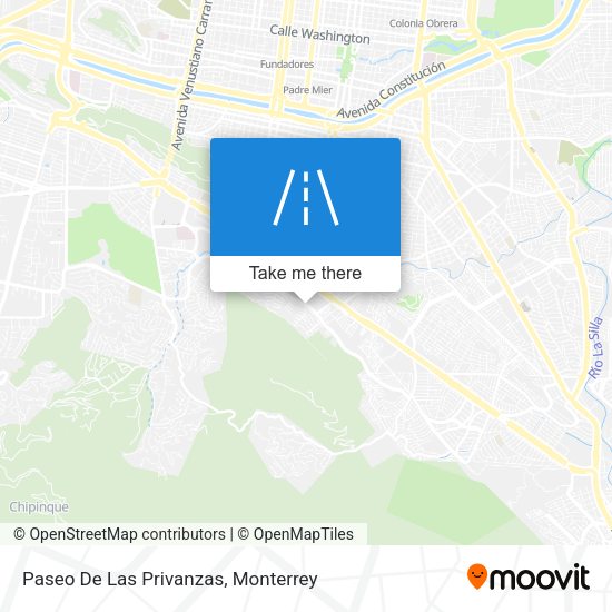 Paseo De Las Privanzas map