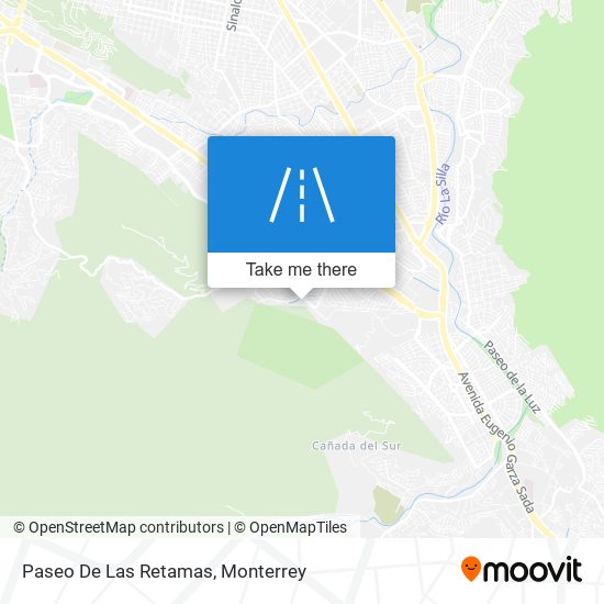 Paseo De Las Retamas map