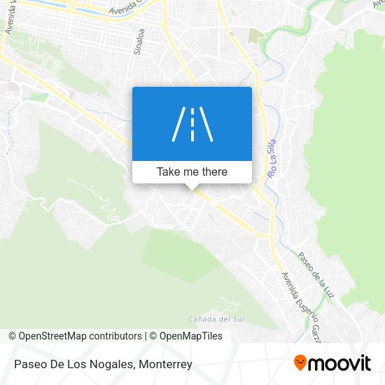 Mapa de Paseo De Los Nogales