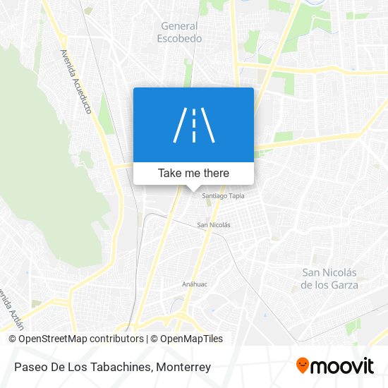 Paseo De Los Tabachines map