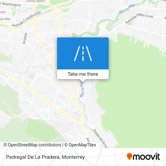 Pedregal De La Pradera map