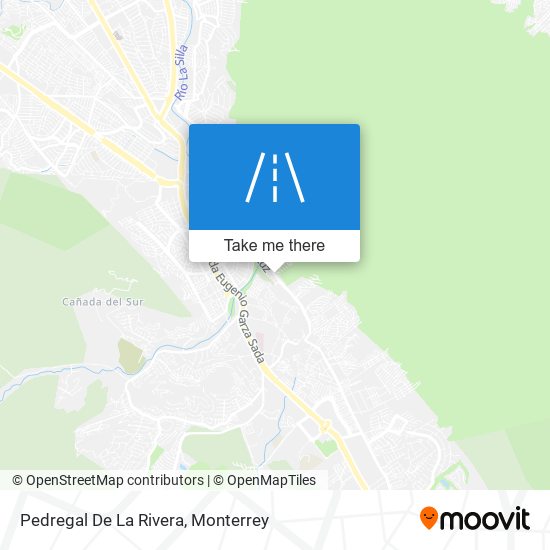 Pedregal De La Rivera map