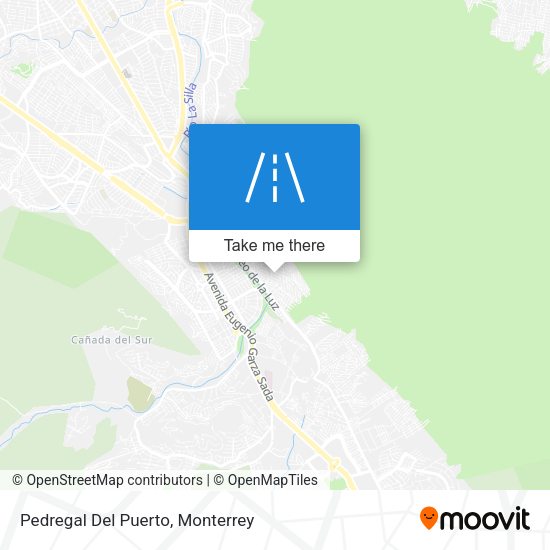 Mapa de Pedregal Del Puerto