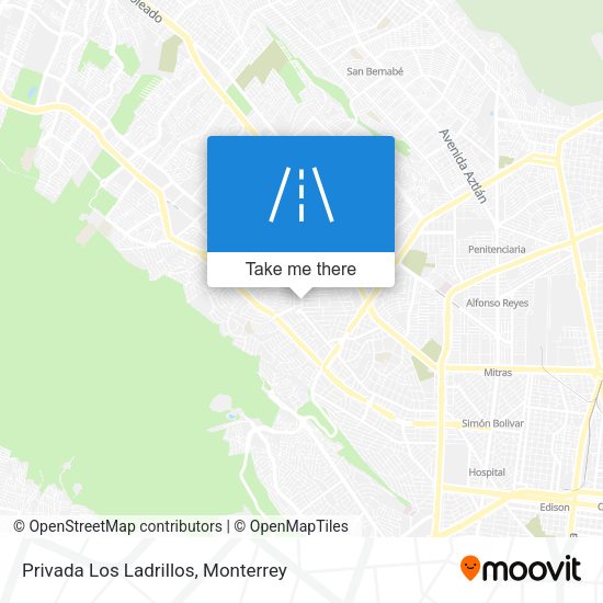 Mapa de Privada Los Ladrillos