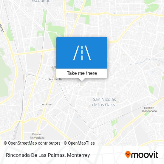 Rinconada De Las Palmas map