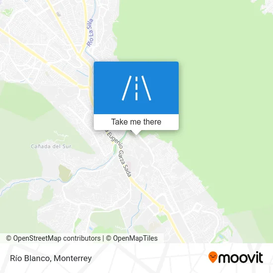 Río Blanco map