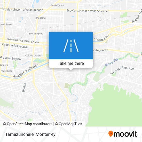 Mapa de Tamazunchale