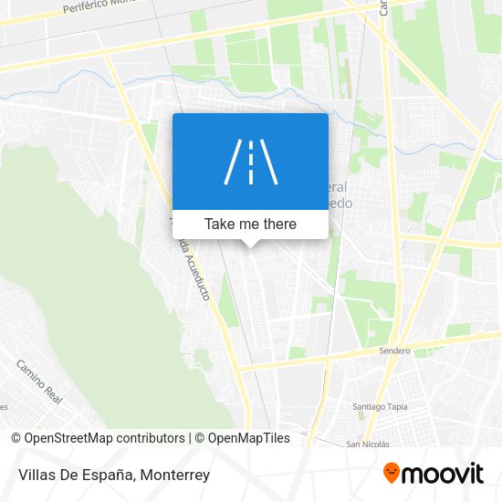 Mapa de Villas De España