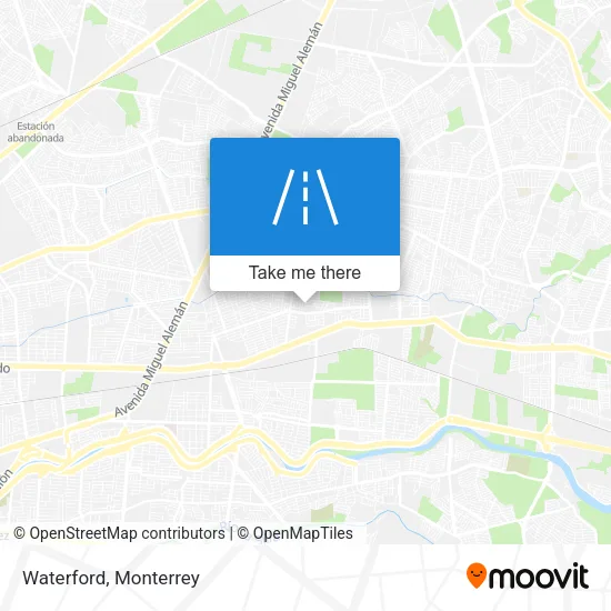 Mapa de Waterford